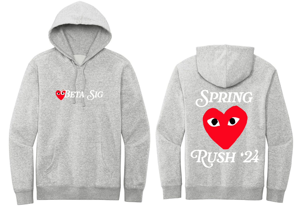 Beta Sig 2024 Spring Rush Hoodie - Zeta Chapter