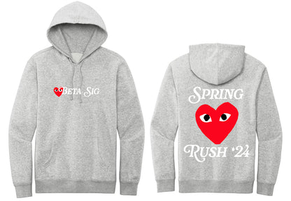 Beta Sig 2024 Spring Rush Hoodie - Zeta Chapter