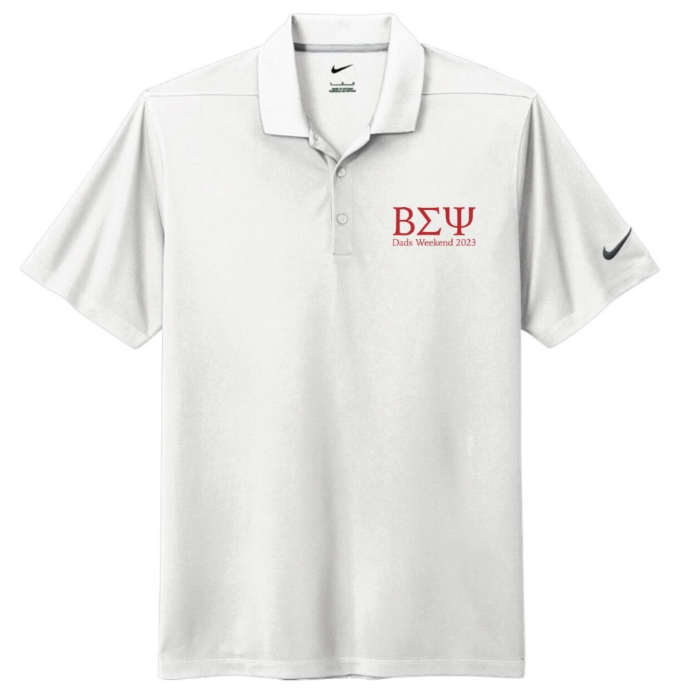 Beta Sig Dad's Weekend Embroidered Polo 2023 - Beta Chapter